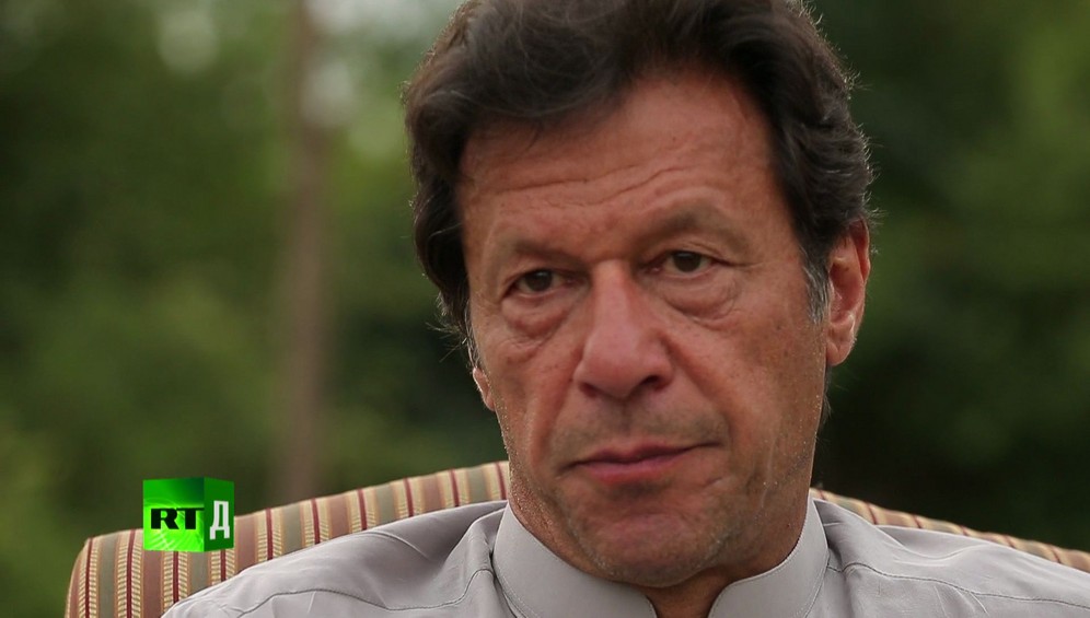 Face of Pakistani political leader Imran Khan. Taken while shooting RTD documentary on the impact of drones, Game of Drones.