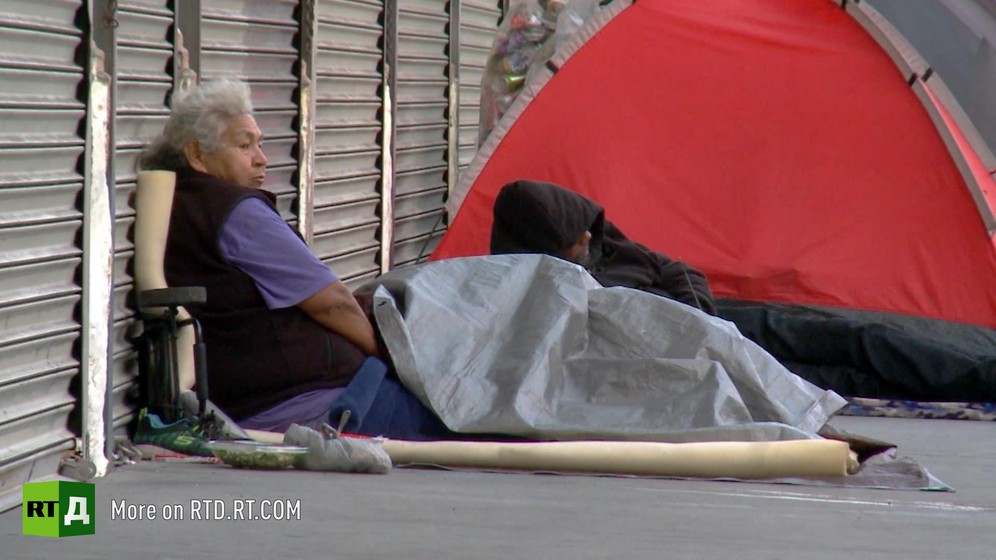 Homelessness crisis in Skid Row, Los Angeles