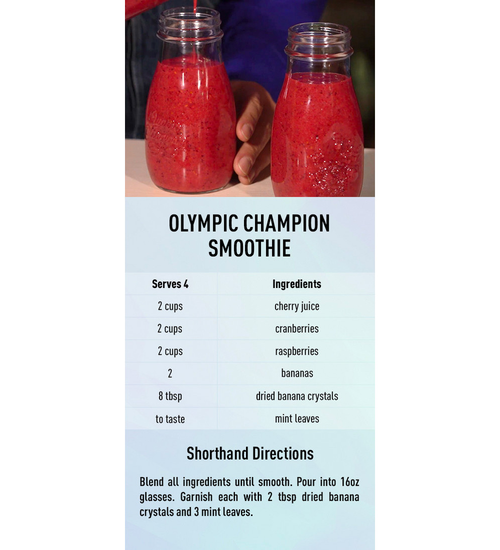 Olympic Champion Smoothie recipe