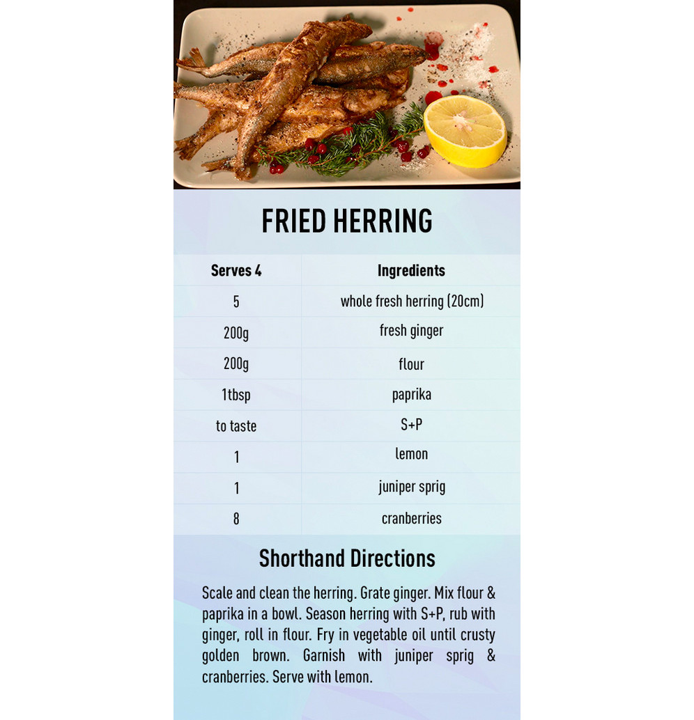 Fried Herring recipe