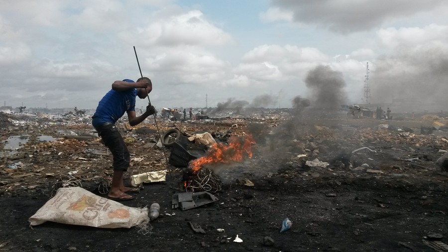 Agbogbloshie, the world's biggest electronic waste dump