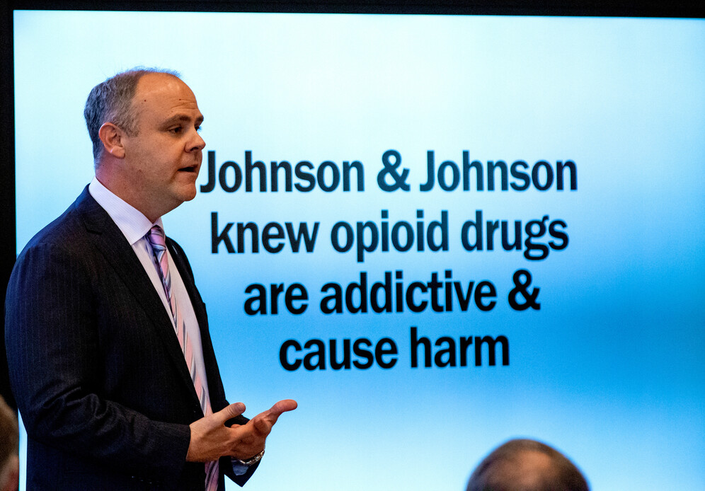 Trial of Johnson & Johnson over opioid epidemic