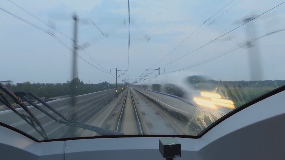 China high speed rail covid