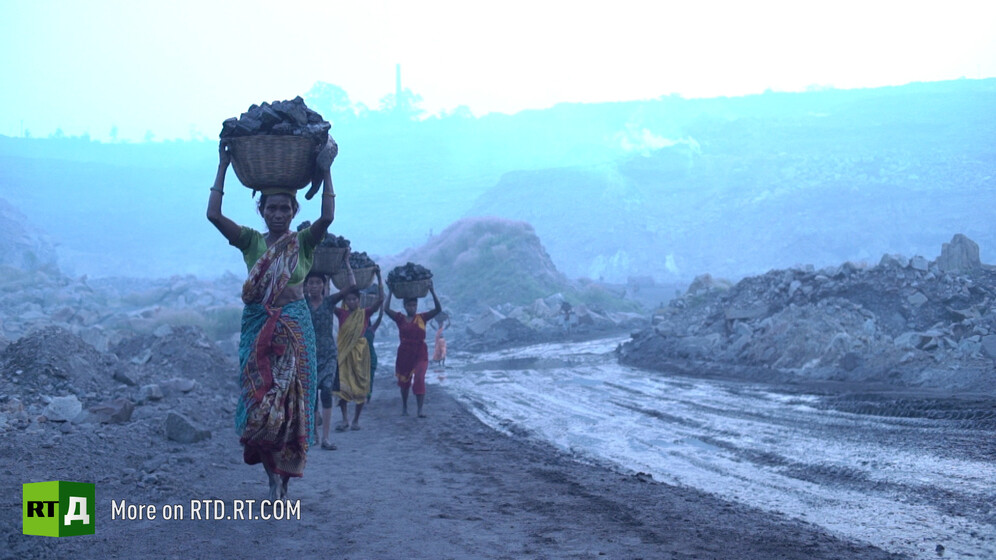Jharia open cast coal mines that have poisoned locals for more than a century