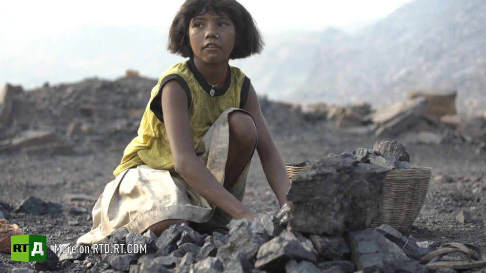 Coal is the only source of livelihood for the inhabitants of Jharia, India