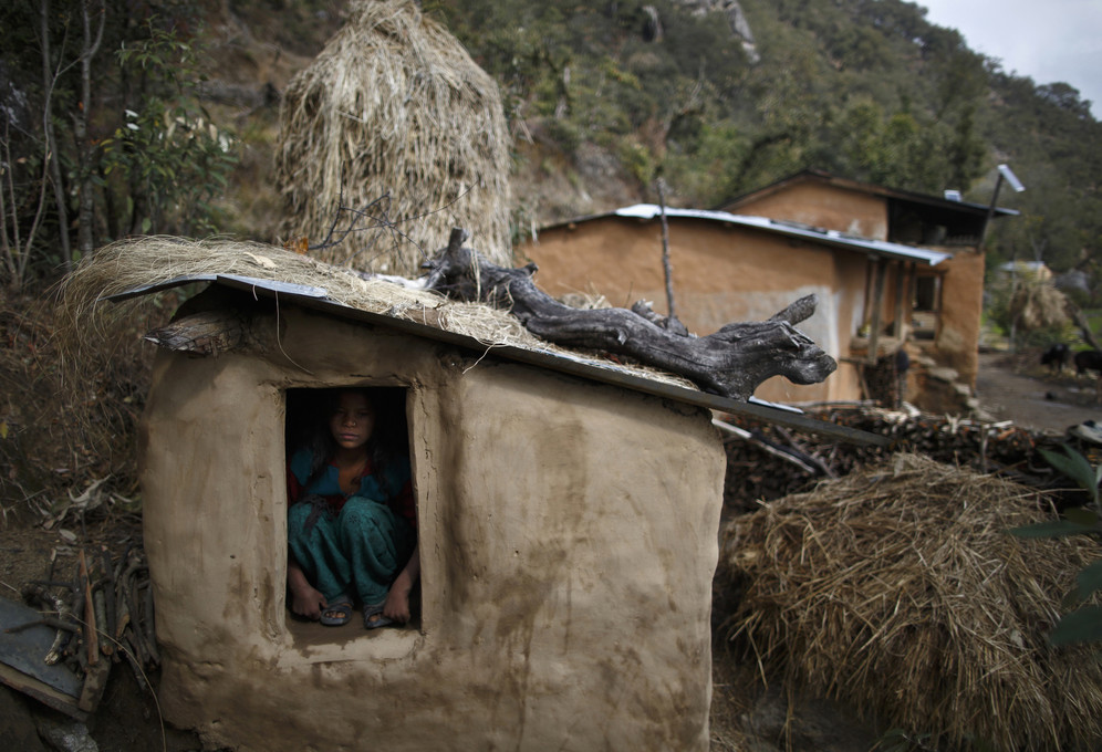 Chaupadi menstruation huts in Nepal