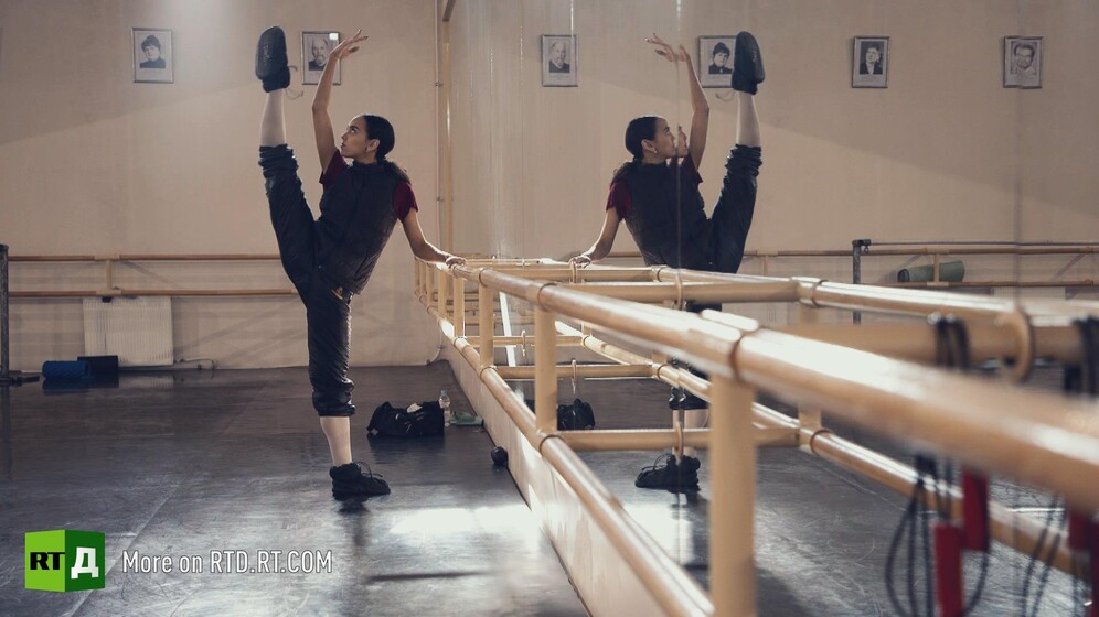 Amanda Gomes, prima ballerina at the Tatar State Opera and Ballet Theatre in Kazan, Russia