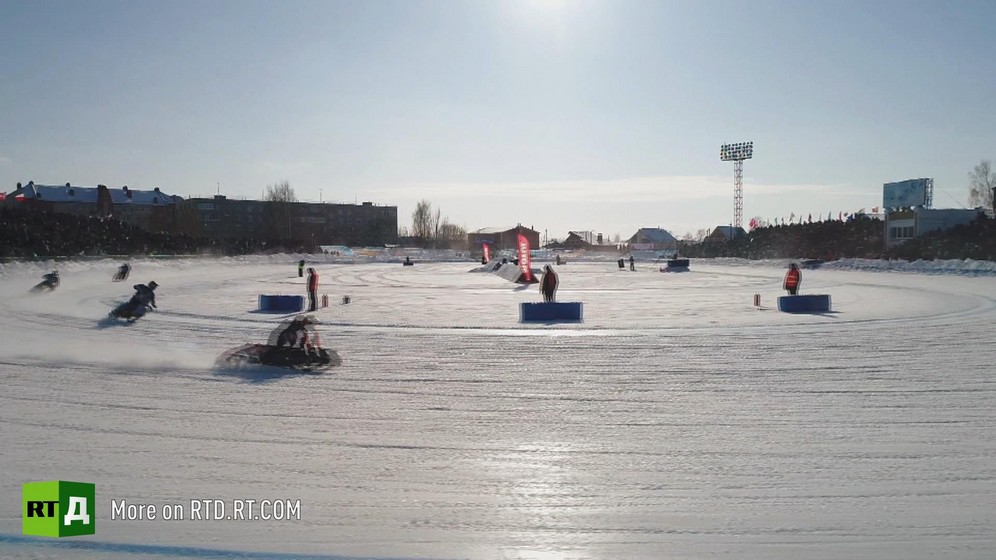 Ice Speedway riders