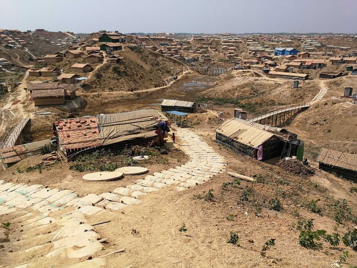 Rohingya refugee camps in Bangladesh. / Rohingya: Unpeopled 