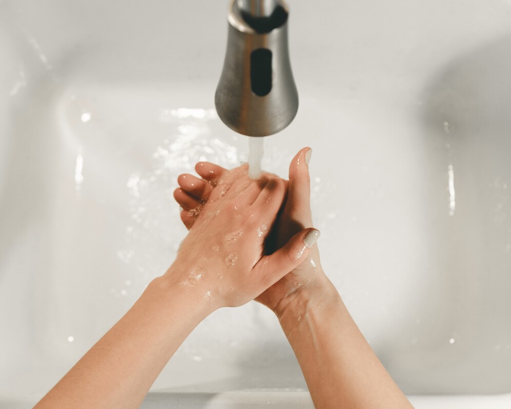 washing hands amid coronavirus
