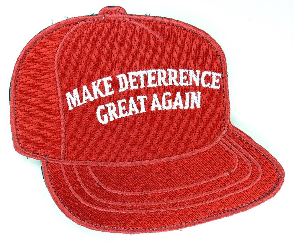 Make Deterrence Great Again Cap 