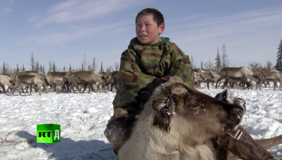 Artur Khudi, reindeer herder's grandson
