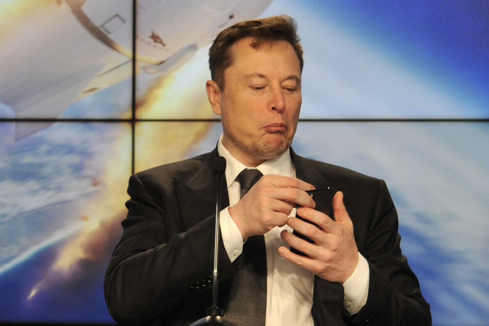 SpaceX founder and chief engineer Elon Musk